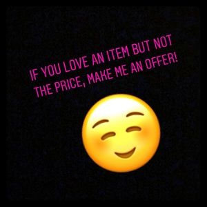 Make me an offer on ANY item!